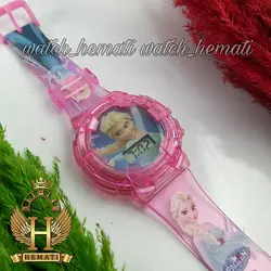 ساعت دخترانه (بچه گانه) السا کامپیوتری موزیکال چراغدار ch207