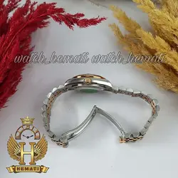 ساعت زنانه رولکس دیت جاست Rolex Datejust RODJL111 نقره ای رزگلد