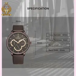 ساعت مردانه نیوی فورس Naviforce NF3011M کافی