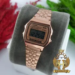 ساعت ست زنانه و مردانه کاسیو نوستالژی CASIO A159W رزگلد