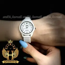 ساعت دخترانه آدیداس ADIDAS AD104 سفید_مشکی