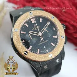 ساعت ست هابلوت بیگ بنگ Hublot Big Bang HUS100 قاب شنی