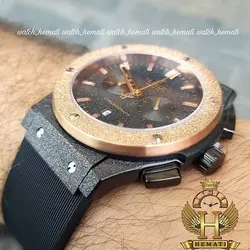 ساعت ست هابلوت بیگ بنگ Hublot Big Bang HUS100 قاب شنی