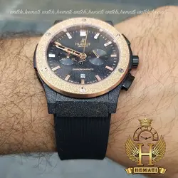 ساعت ست هابلوت بیگ بنگ Hublot Big Bang HUS100 قاب شنی