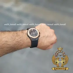 ساعت ست هابلوت بیگ بنگ Hublot Big Bang HUS100 قاب شنی