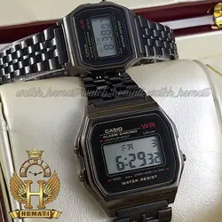 ساعت ست زنانه و مردانه کاسیو نوستالژی CASIO A159W مشکی