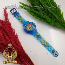 ساعت پسرانه (بچه گانه) بن تن کامپیوتری موزیکال چراغدار ch211 آبی