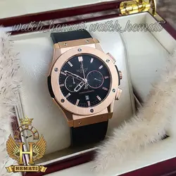 ساعت مردانه هابلوت بیگ بنگ Hublot Big Bang HU3M105 سه موتوره (رزگلد)