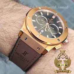 ساعت مردانه هابلوت بیگ بنگ Hublot Big Bang HU3M105 سه موتوره (رزگلد)