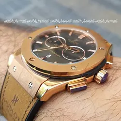 ساعت مردانه هابلوت بیگ بنگ Hublot Big Bang HU3M105 سه موتوره (رزگلد)