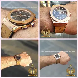 ساعت مردانه هابلوت بیگ بنگ Hublot Big Bang HU3M105 سه موتوره (رزگلد)