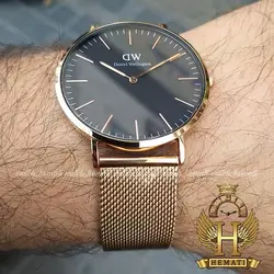 ساعت مردانه دنیل ولینگتون Daniel Wellington DWM10 رزگلد