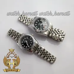 ساعت زنانه رولکس دیت جاست Rolex Datejust RODJL107 نقره ای