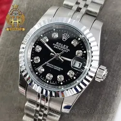 ساعت زنانه رولکس دیت جاست Rolex Datejust RODJL107 نقره ای