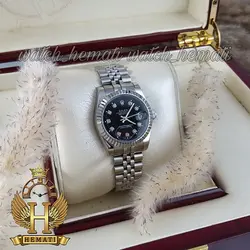 ساعت زنانه رولکس دیت جاست Rolex Datejust RODJL107 نقره ای