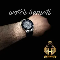 ساعت مچی مردانه هابلوت Hublot HU3AM206 صفحه اسکلتون