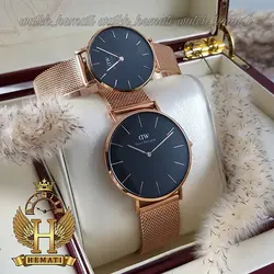 ساعت ست زنانه و مردانه دنیل ولینگتون Daniel Wellington DWSET50 رزگلد