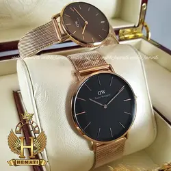 ساعت ست زنانه و مردانه دنیل ولینگتون Daniel Wellington DWSET50 رزگلد