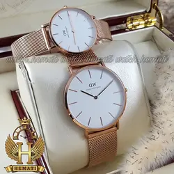 ساعت ست زنانه و مردانه دنیل ولینگتون Daniel Wellington DWSET51 رزگلد