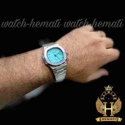 ساعت مردانه پتک فیلیپ ناتیلوس کوآرتز Patek Philippe Nautilus TIFANI&CO