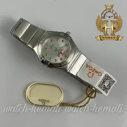 ساعت مچی زنانه امگا کانستلیشن OMEGA CONSTELLATION OMCL13 نقره ای