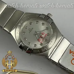 ساعت مچی زنانه امگا کانستلیشن OMEGA CONSTELLATION OMCL13 نقره ای