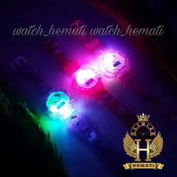 ساعت دخترانه (بچه گانه) کیتی کامپیوتری موزیکال چراغدار ch203 قرمز