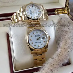 ساعت ست مردانه و زنانه رولکس دیت جاست Rolex Datejust rodjst303