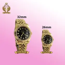 ساعت زنانه رولکس دیت جاست Rolex Datejust RODJL106 طلایی