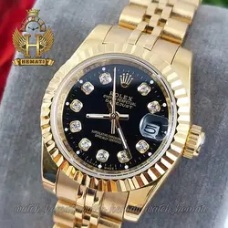 ساعت زنانه رولکس دیت جاست Rolex Datejust RODJL106 طلایی