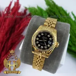 ساعت زنانه رولکس دیت جاست Rolex Datejust RODJL106 طلایی