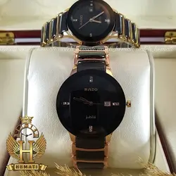 ساعت ست رادو دیا استار Rado Diastar Jubile RDST104 مشکی-رزگلد