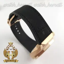 ساعت مردانه هابلوت بیگ بنگ قاب تراش سه موتوره (مشکی رزگلد) 582666