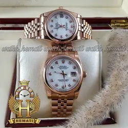 ساعت ست مردانه و زنانه رولکس دیت جاست Rolex Datejust rodjst302