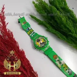 ساعت پسرانه بن تن کامپیوتری موزیکال چراغدار ch200 سبز