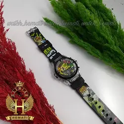 ساعت پسرانه بن تن کامپیوتری موزیکال چراغدار BENTEN مشکی ch201