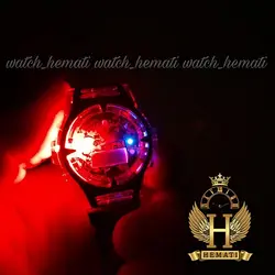 ساعت پسرانه بن تن کامپیوتری موزیکال چراغدار BENTEN مشکی ch201