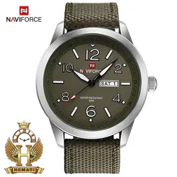 ساعت مردانه نیوی فورس Naviforce NF9101M (بند سبز)