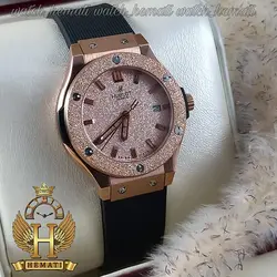ساعت زنانه هابلوت بیگ بنگ Hublot Big Bang HU1L403 قاب شنی رزگلد