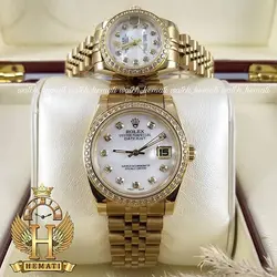 ساعت ست مردانه و زنانه رولکس دیت جاست Rolex Datejust rodjst400