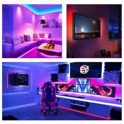 ریسه ال ای دی مدل RGB J طول 5 متر - ال وای کالا