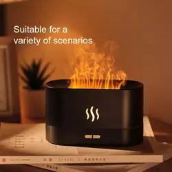 بخور سرد و خوشبو کننده Flame diffuser مدل شعله آتشی - ال وای کالا