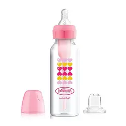 شیشه شیر دهانه باریک دکتر براونز به همراه سری آبخوری - فروشگاه شهر کودک