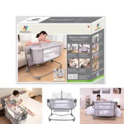 گهواره برقی و تخت کنار مادر ماستلا 3 در 1 - فروشگاه شهر کودک