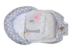 قنداق سوئیسی رز برن طرح family love - فروشگاه شهر کودک