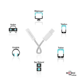 مبدل USB-C به جک 3.5 میلی متری ارلدام مدل ET-OT69 – موبایل مهیار