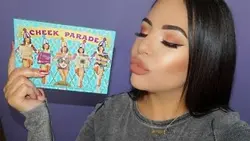 پالت کانتور پودری و سایه و رژگونه بنفیت (cheek parade)