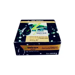 موم سکه ای زغال زاویراکس (400 گرمی، 20عددی)