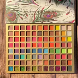 پالت سایه 88 رنگ مدل طاووس Mi Amore