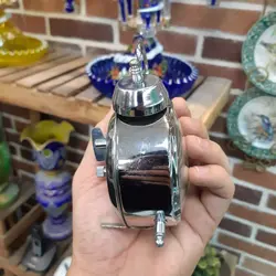 ساعت رومیزی کوکی حرکتی مرغی قدیمی چین قدیم